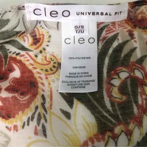 Cleo Universal Fit Kimono with Side Slits - Picture 2 of 8